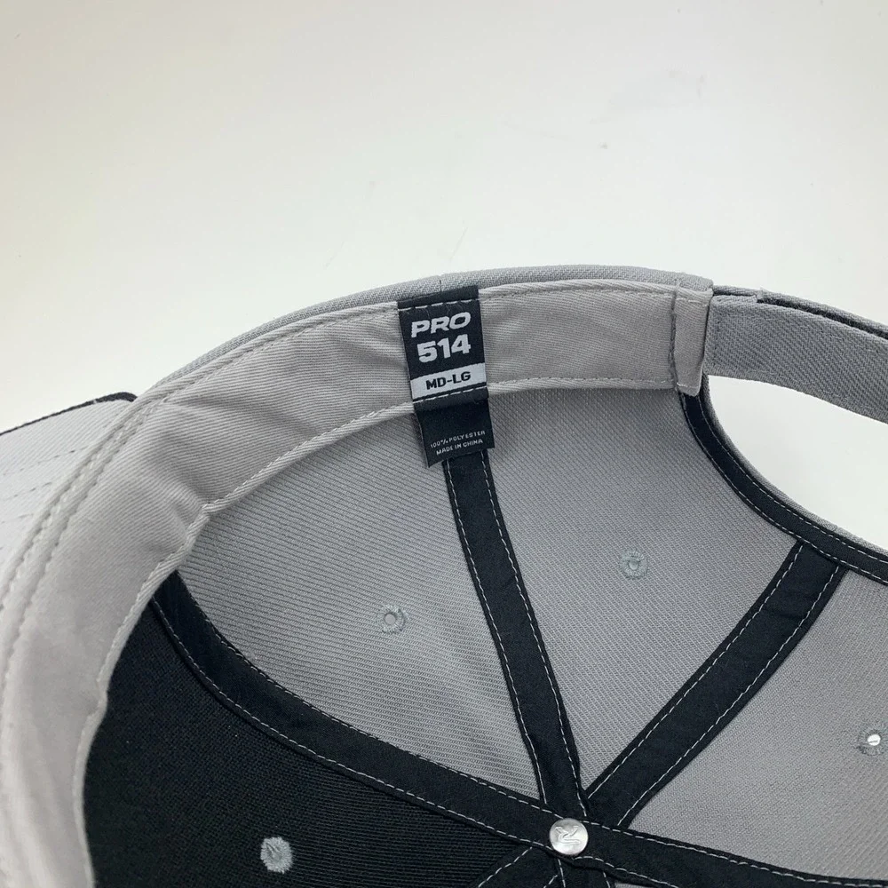 TechnipFMC Hat Gray Black Adjustable MD-LG Richardson 514 Baseball Cap Oil & Gas